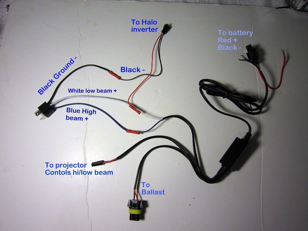 HID retrofit advice / question - Suzuki SV650 Forum: SV650 ... h1 hid wiring diagram 